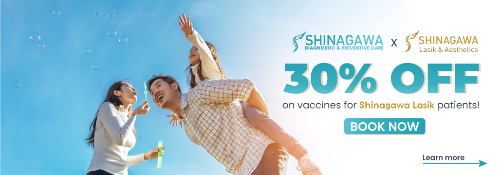 30% Off On All Vaccines For Lasik Patients
