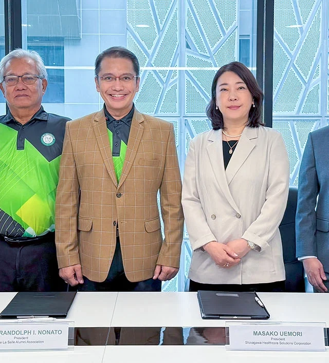 Shinagawa Diagnostic Signs Partnership with De La Salle Alumni Association