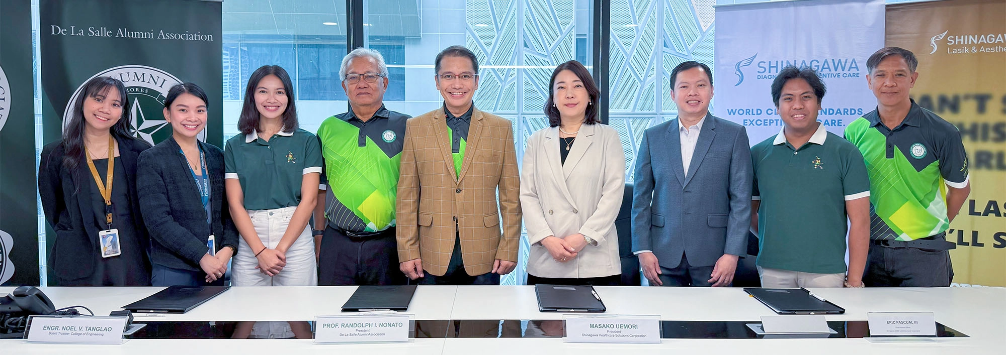 Shinagawa Diagnostic Signs Partnership with De La Salle Alumni Association