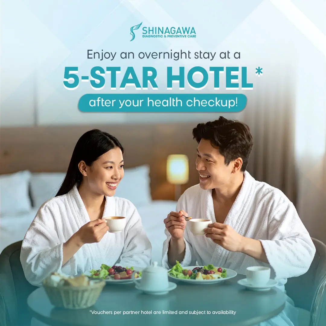 Checkup & Unwind - FREE Hotel Voucher for Bundled Checkups