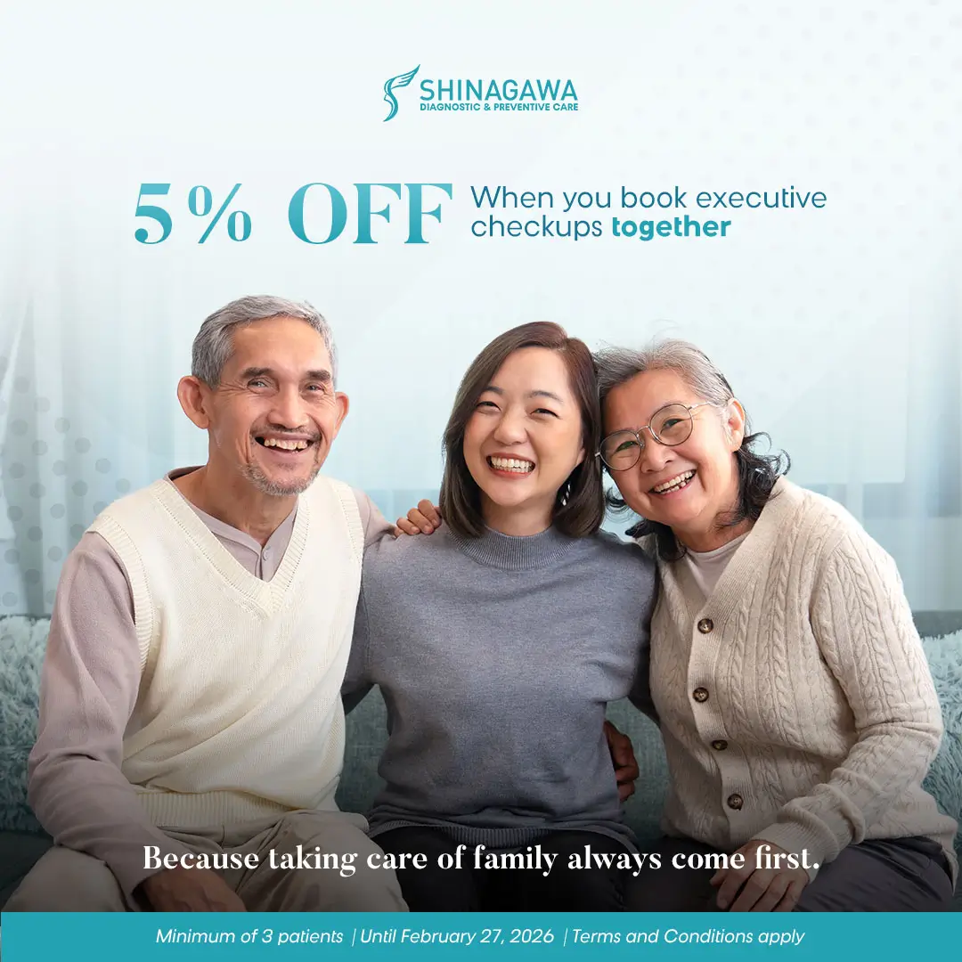 Family Discount 5% OFF ON EXECUTIVE CHECKUPS
