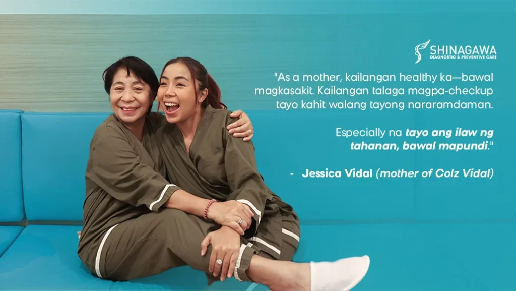 Jessica Vidal shares how having checkups are important for mothers