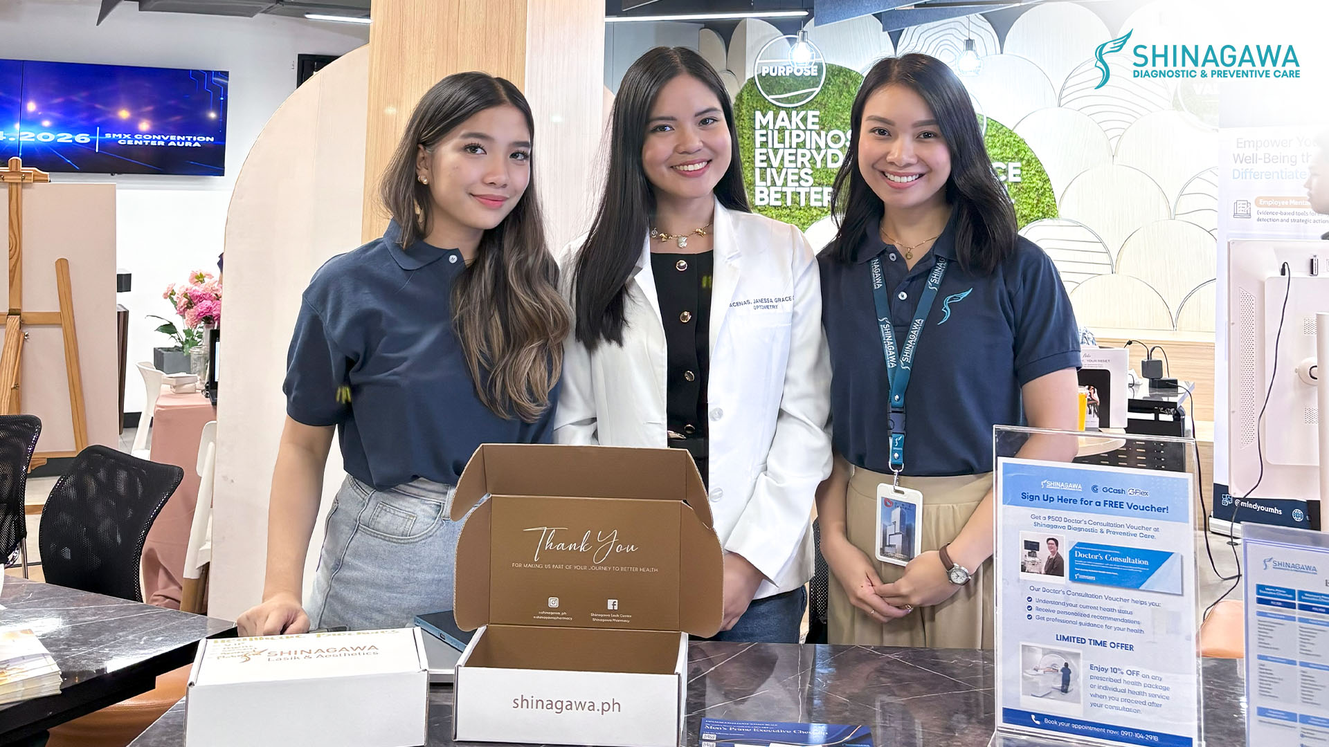 Shinagawa Diagnostic Takes Part in GCash’s GFlex Bene-flex Event