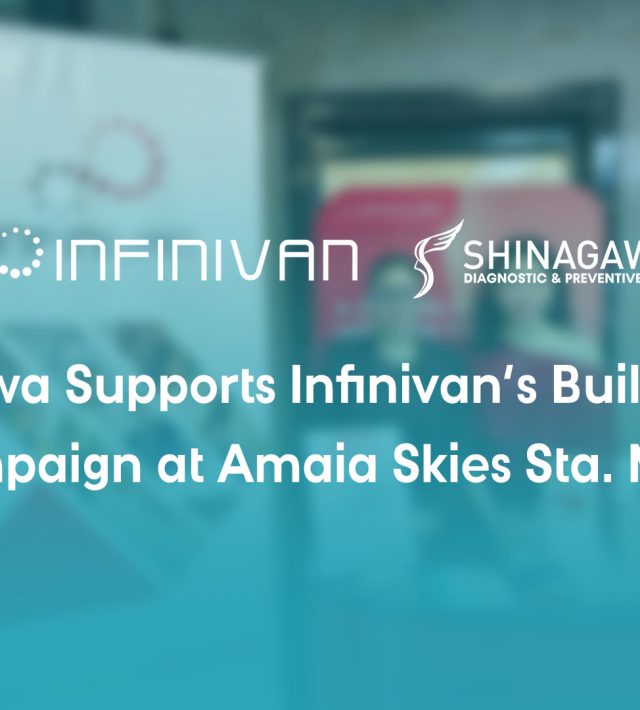 Shinagawa Supports Infinivan’s Building Blitz Campaign at Amaia Skies Sta. Mesa